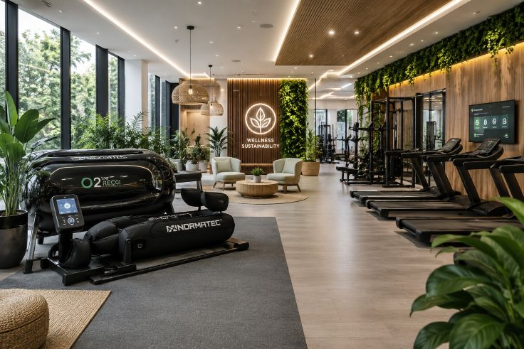 Modern wellness and recovery sanctuary
